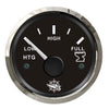 Blackwater gauge 10/180 ohm black/glossy