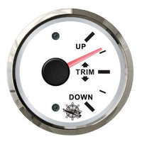 Trim indicator 0/190 ohm white/glossy