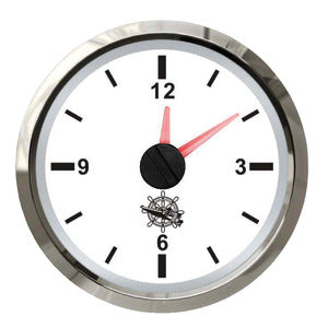 Quartz watch white/glossy