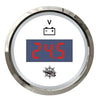 Digital voltmeter 8/32 V white/glossy