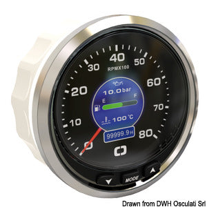 LCD multifunction instrument