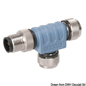 NMEA 2000 T connector (2 female + 1 male)