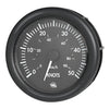 Guardian speedometer 0-50 knots black 12 V