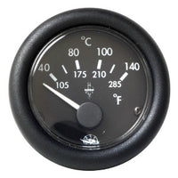 Guardian temperature gauge oil 40-150° black 12 V