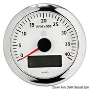 VDO ViewLine RPM counter 4000 RPM white