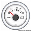 Voltometer 18/32V white