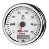 Guardian RPM counter 2/4stroke white hourmeter 12V