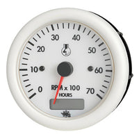 Guardian RPM counter 2/4stroke white hourmeter 12V