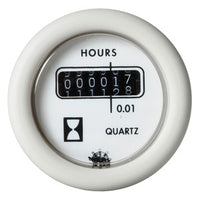 Guardian hour meter white 12 V