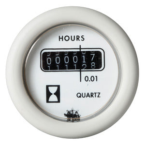 Guardian hour meter white 12 V