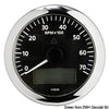 Revolution counter 7000 RPM black