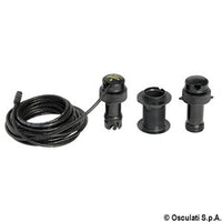 Transducer w/extractible screw for sumlog