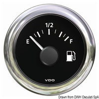 Fuel level indicator 10/180 ohm black