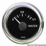 Water level indicator 10/180 ohm black