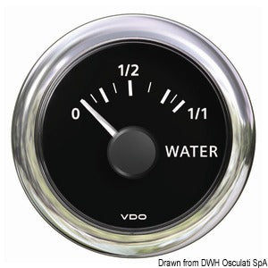 Water level indicator 10/180 ohm black