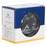 Speedometer w/GPS compass black/black