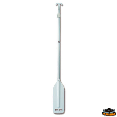 Paddle with white ABS blade and nylon boat hook handle Trem R1030190