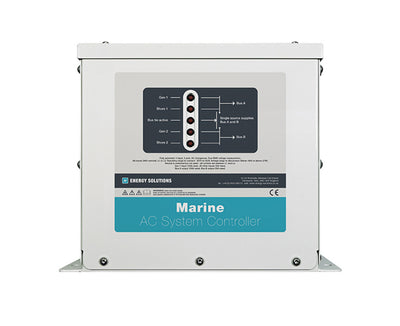AC System Controller for 2x Gen and 2x Shore Supplies