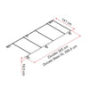Fiamma Roof Rail Ducato Deep Black (05808A01A)