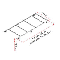 Fiamma Roof Rail Ducato Deep Black (05808A01A)
