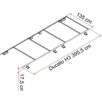 Fiamma Roof Rail Ducato H3 - RHD (05808-04-)
