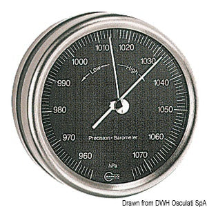 Barigo Orion barometer black dial