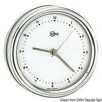 Barigo Orion quartz clock silver dial