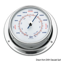 Barigo Sky barometer polished SS/white