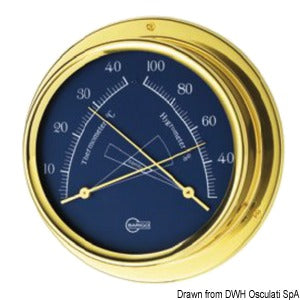 Barigo Regatta blue hygro-thermometer