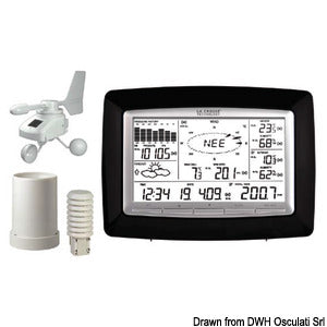 Professional wireless weather station
