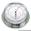 Barigo Sky Hygro-thermometer polished SS/white