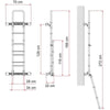 Fiamma Kit Bars Deluxe DJ For Transit >14 (08772-02-)