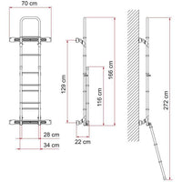 Fiamma Kit Bars Deluxe DJ Deep Black For Transit >14 (08772-02A)