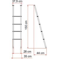 Fiamma Deluxe 4B Bunk Ladder (02426-12-)