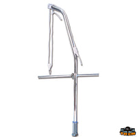 Swivelling davits in stainless steel for engine lift standard Trem O1730140