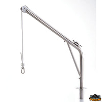 Swivelling davits in stainless steel Aisi 316 for engine lift Trem O1740105