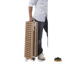 Folding gangway in aisi 316 220 cm - A1 cm 220 - A2 cm 80 - B 33 cm - C cm6 - D cm								

								15 - Max capacity 130 kg [S2832200]