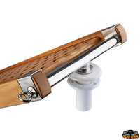 Super light folding gangway in marine wood A1 200 cm - A1 cm 200 - A2 cm 100 - B 33 cm - C cm7 - D cm								

								14 - Max capacity 140 kg [S2153200]