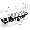 Transom platform A 270 mm B 360 mm - A mm 270 - B mm 360 - C mm 180 - Support 1 tube Ø 25 - Model								

								FILICUDI [S1900027]