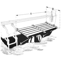 Transom platform A 270 mm B 360 mm - A mm 270 - B mm 360 - C mm 180 - Support 1 tube Ø 25 - Model								

								FILICUDI [S1900027]