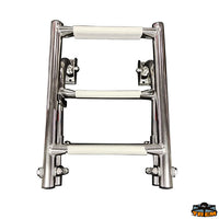 Folding ladder wall-mounted 260x630 mm - Steps 3 - Standard ladder type - Width 260 mm - Length mm630 [S1926003]