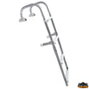 Foldable ladder with curved attachments Trem S1967003