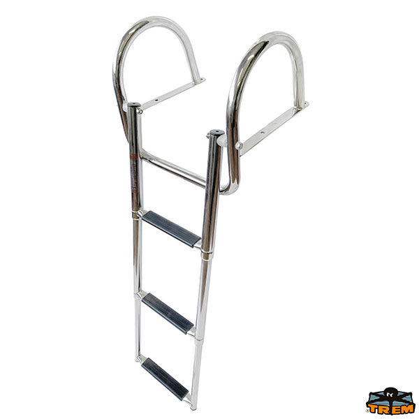 Telescopic swim ladder with lightened handles Trem S1903089