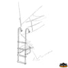 Boarding ladder 3 steps - Steps 3 - Length 850 mm - Tube center distance 270 mm - Max width mm290 [S1228003]