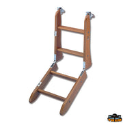 Mahogany wood ladder Trem S1400004