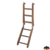 Mahogany wood ladder 6 steps - Steps 6 - Open length 1300 mm - Closed length 700 mm - Max width mm315 - Tube distance mm								

								305 [S1400006]