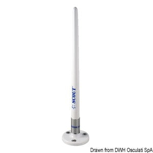 SCOUT AM/FM flexible antenna