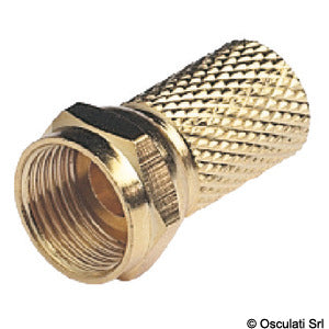 GLOMEX Gold Platea female connector