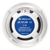 Pair of 2-ways loudspeakers 150 mm 60 W white