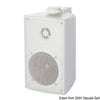 Cabinet stereo 2-way speakers white